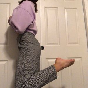 Forever 21 plaid trousers